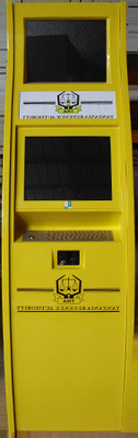 Utility Bill Payment Ticket Vending Kiosk With Magnetic Card Reader And Printer