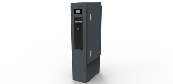 Barcode Dispensing Vehicle Parking System With Ticket Kiosk 