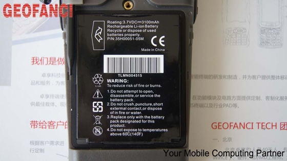 3.2inch 13.5MHZ HF RFID Reader Industrial PDA Handheld Rfid Reader Writer Used In GPS